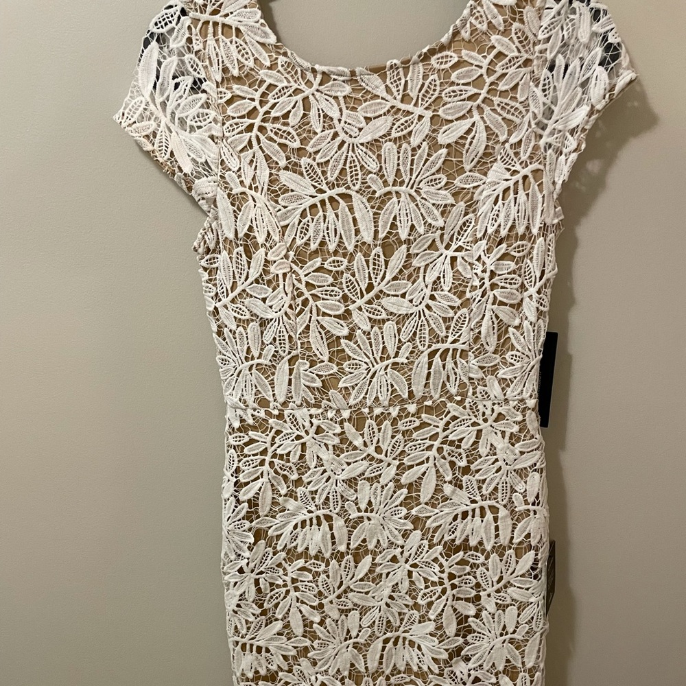 Lulus White Lace Dress NWT